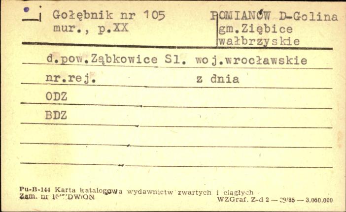 gołębnik, skan 1