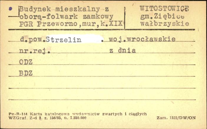 budynek mieszkalny z oborą - folwark zamkowy, skan 1