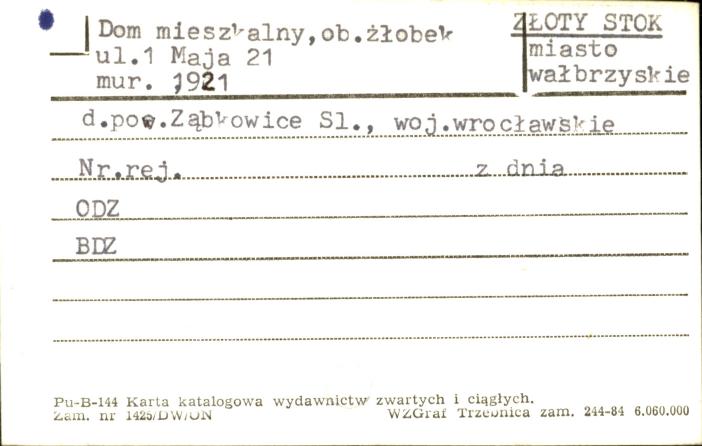 dom mieszkalny, ob. żłobek, skan 1