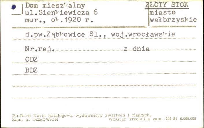 dom, skan 1