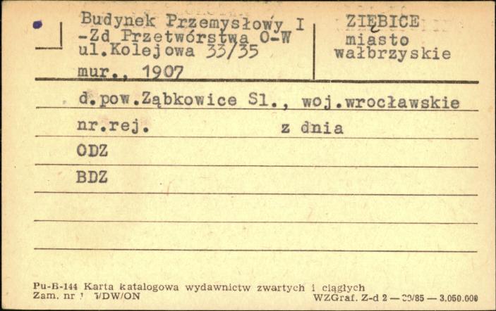budynek przemysłowy I - Zd Przetwórstwa O-W, skan 1