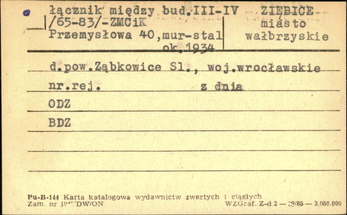 łącznik między bud. III-IV - ZMCiK, skan 1