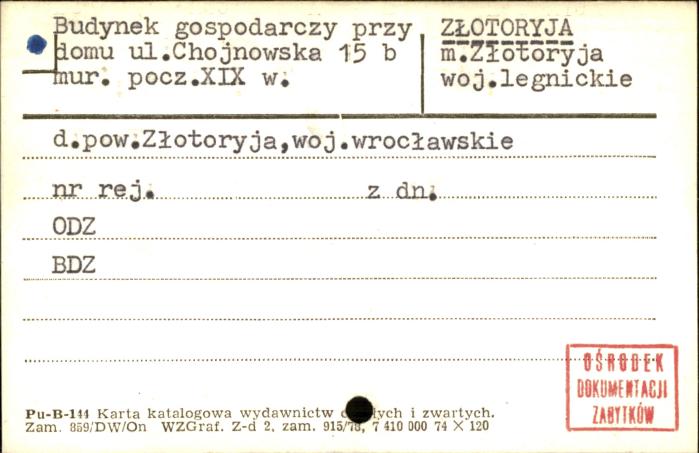 budynek gospodarczy przy domu, skan 1