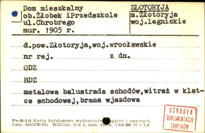 dom mieszkalny ob. żłobek i przedszkole, skan 1