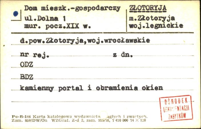dom mieszkalno-gospodarczy, skan 1