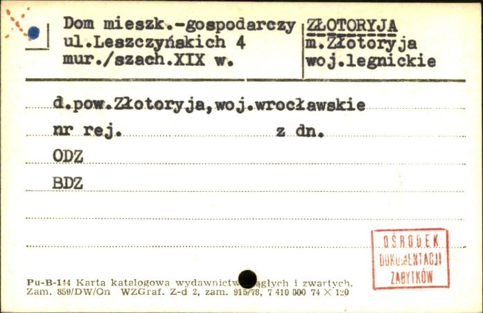 dom mieszkalno-gospodarczy, skan 1