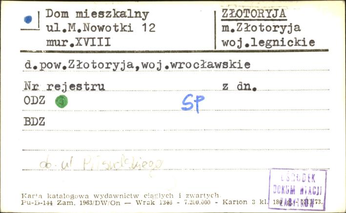 dom, skan 1