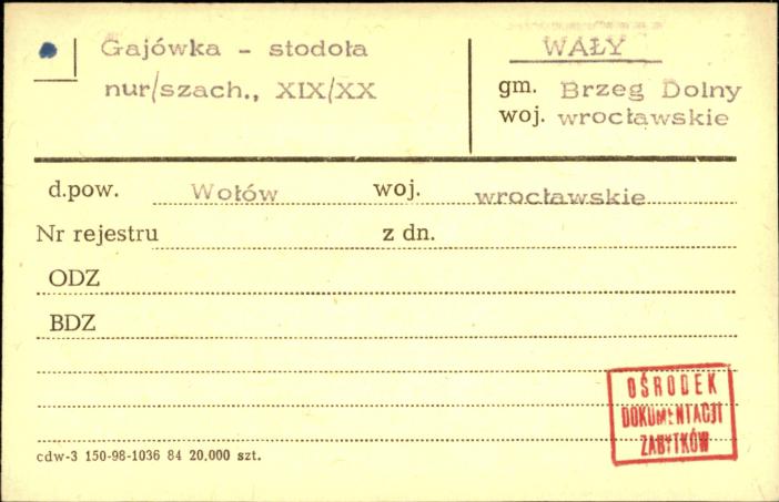 gajówka - stodoła, skan 1