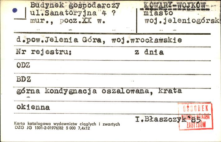 budynek gospodarczy, skan 1