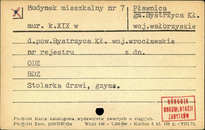 budynek mieszkalny, skan 1