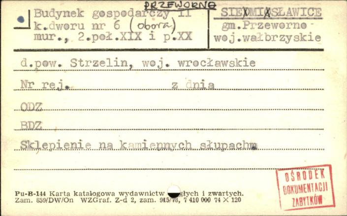 budynek gospodarczy II k. dworu, skan 1