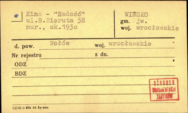 kino - Radość, skan 1