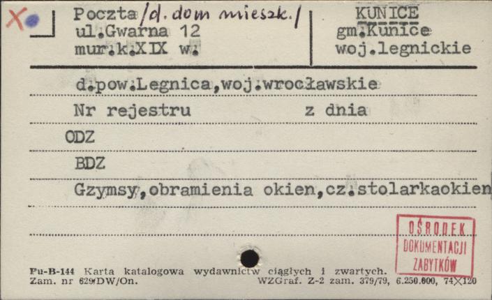 poczta (d. dom mieszkalny), skan 1