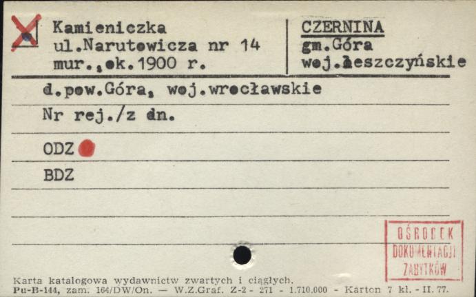 kamieniczka, skan 1