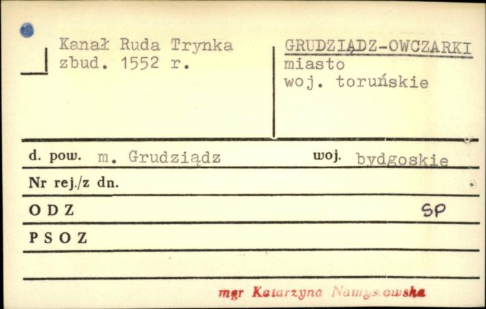 kanał Ruda Trynka, skan 1