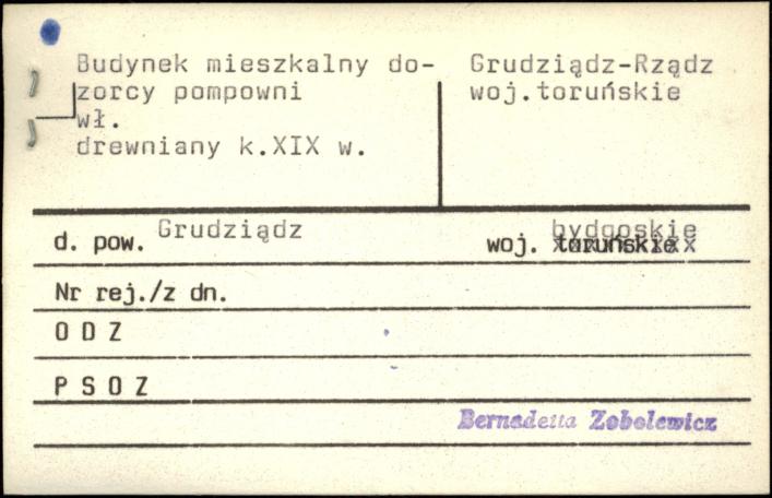 budynek mieszkalny dozorcy pompowni, skan 1