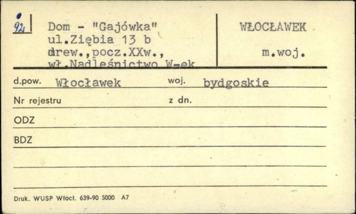 dom - Gajówka, skan 1