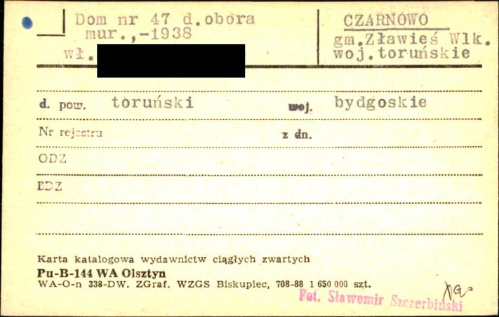 dom d. obora, skan 1