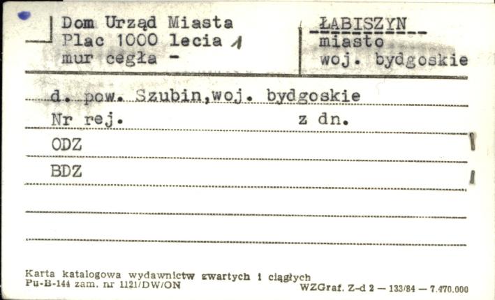 Urząd Miasta, skan 1