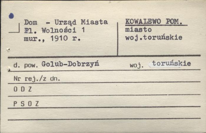 dom - Urząd Miasta, skan 1