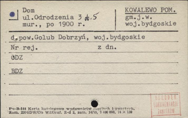 dom, skan 1
