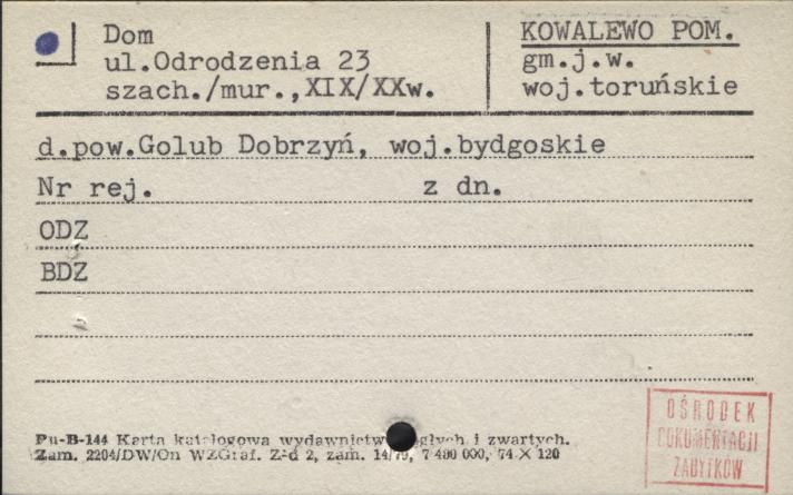 dom, skan 1
