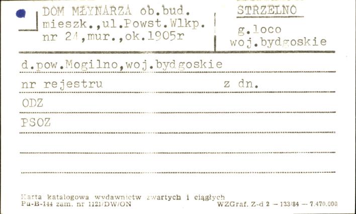 dom mieszkalny, ob. budynek mieszkalny, skan 1