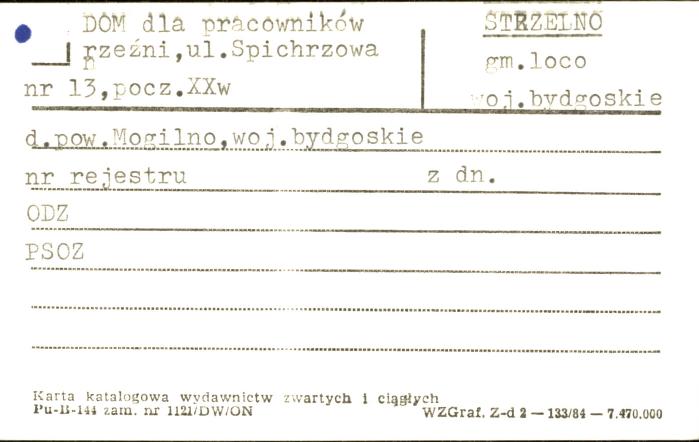 dom dla pracowników rzeźni, skan 1