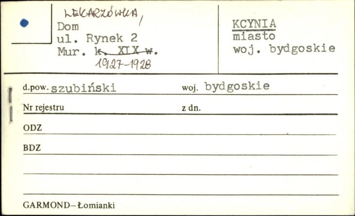 lekarzówka, ob. dom, skan 1