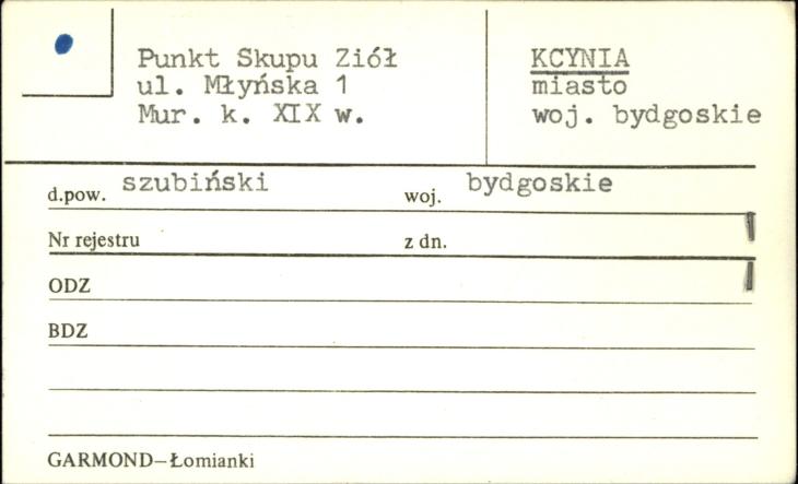 punkt skupu ziół, skan 1