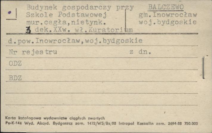 budynek gospodarczy przy szkole podstawowej, skan 1