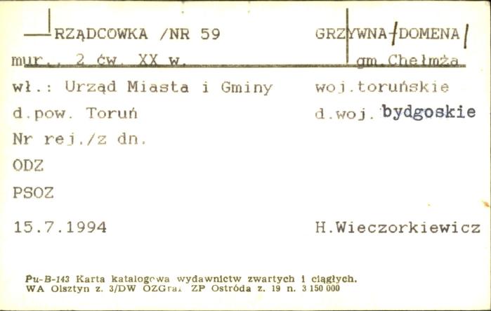 rządcówka, skan 1