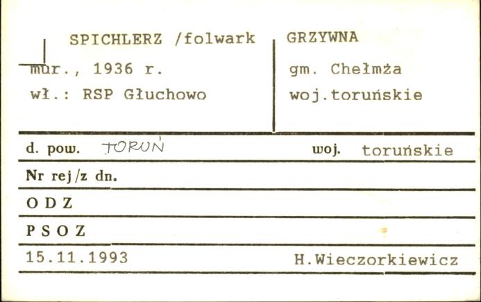 spichlerz - folwark, skan 1
