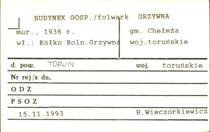 budynek gospodarczy - folwark, skan 1
