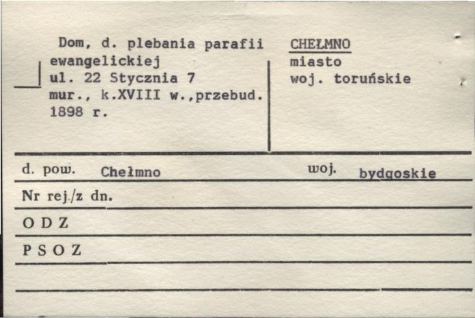 dom, d. plebania kościoła ewangelickiego, skan 4