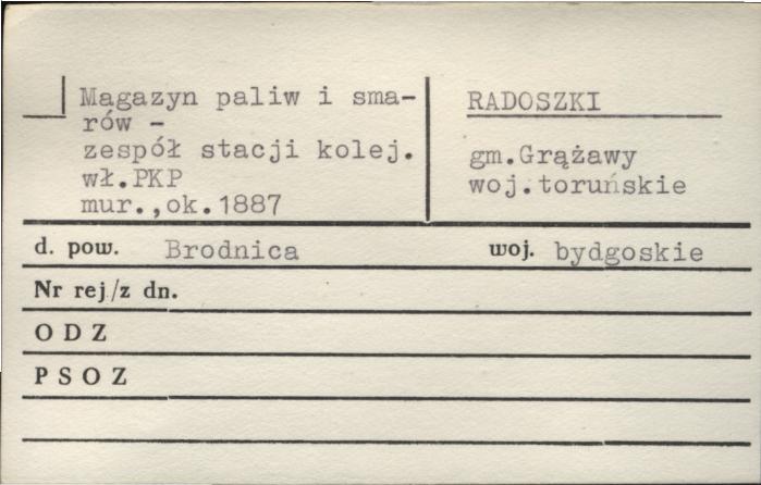magazyn paliw i smarów - zespół stacji kolejowej, skan 1