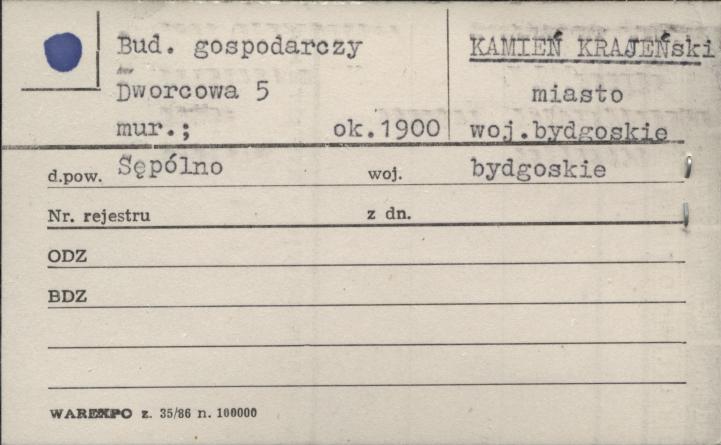 budynek gospodarczy, skan 1