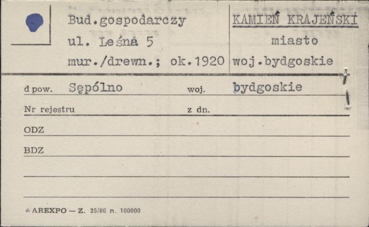 budynek gospodarczy, skan 1