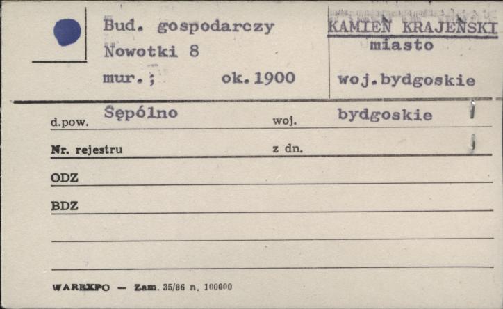 budynek gospodarczy, skan 1