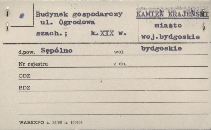 budynek gospodarczy, skan 1