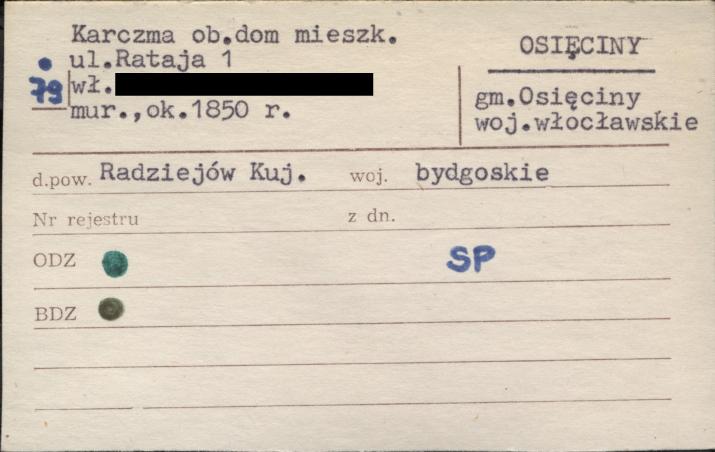 karczma, ob. dom mieszkalny, skan 1
