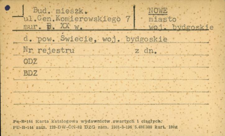 budynek mieszkalny, skan 1