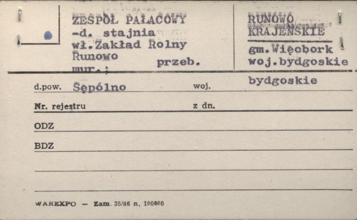 stajnia - zespół pałacowy, skan 1