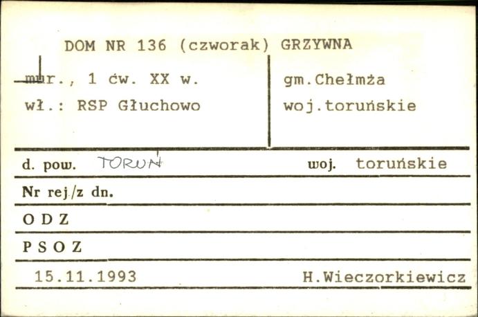 dom (czworak), skan 1