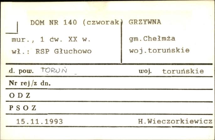 dom (czworak), skan 1