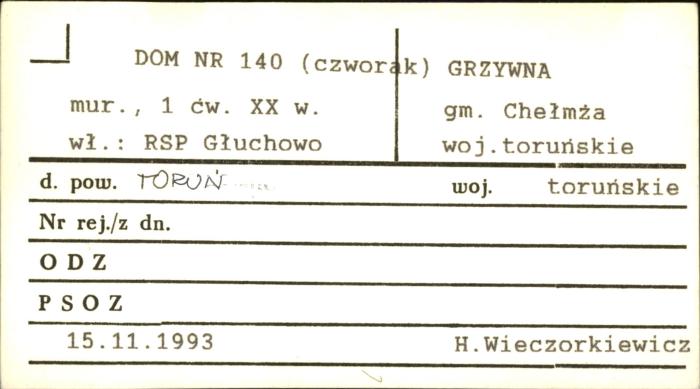 dom (czworak), skan 3