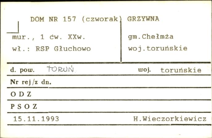 dom (czworak), skan 1