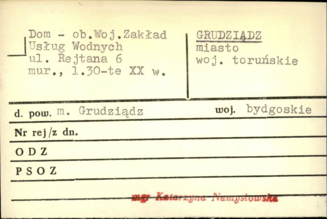 dom - ob. Woj. Zakład Usług Wodnych, skan 1