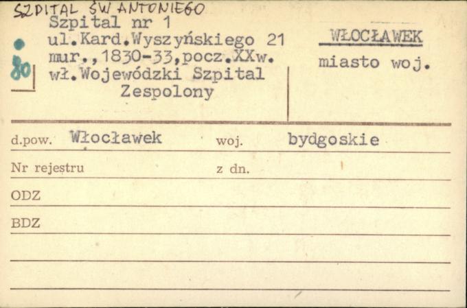 Szpital św. Antoniego nr 1, skan 1