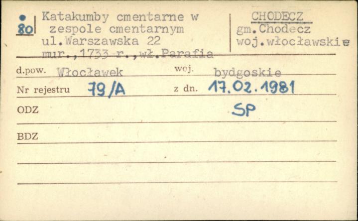 katakumby cmentarne w zespole cmentarnym, skan 1